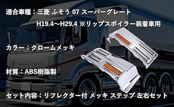 Amazon | 三菱 ふそう 07 NEW スーパーグレート リフレクター 付